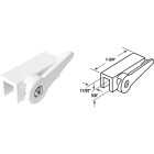 Defender Security White Lever Window Lock Image 1