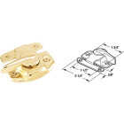 Defender Security Double Hung Brass Sash Lock Image 1