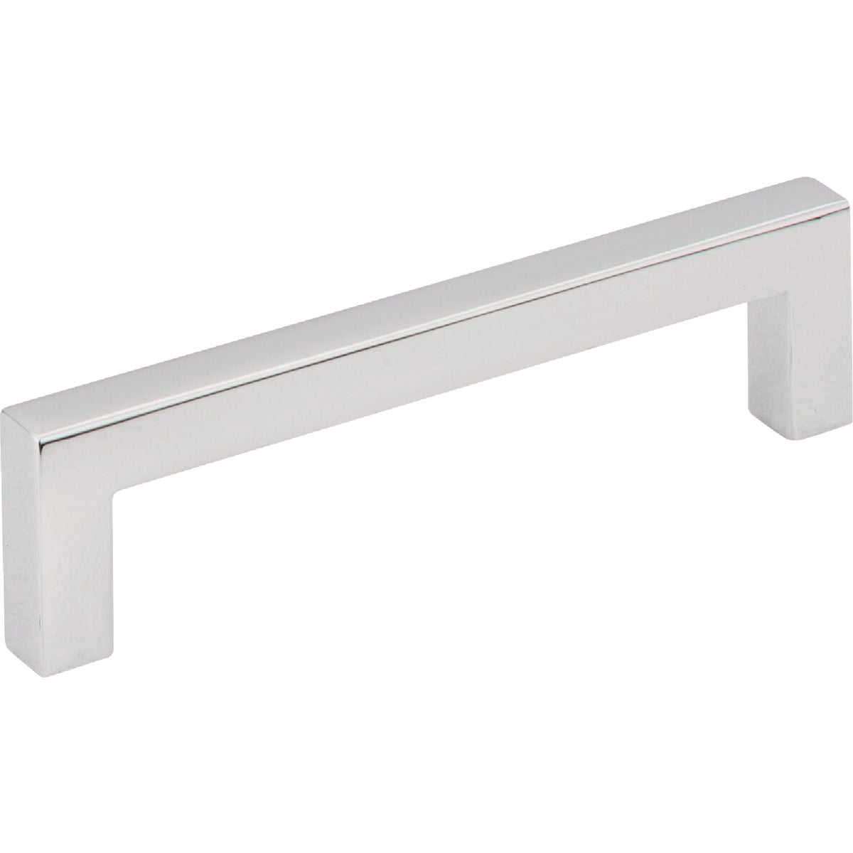 Elements Stanton 4-1/8 In. Overall Length Polished Chrome Square Cabinet Bar Pull