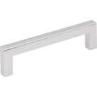 Elements Stanton 4-1/8 In. Overall Length Polished Chrome Square Cabinet Bar Pull Image 1