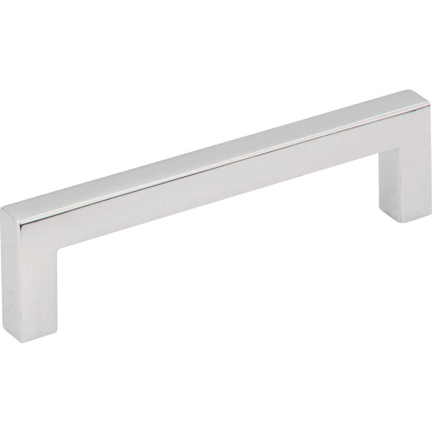 Elements Stanton 4-1/8 In. Overall Length Polished Chrome Square Cabinet Bar Pull Image 1