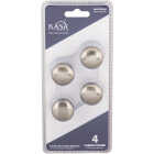 KasaWare 1-3/16 In. Dia. Satin Nickel Cabinet Knob (4-Pack) Image 2