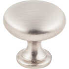KasaWare 1-3/16 In. Dia. Satin Nickel Cabinet Knob (4-Pack) Image 1