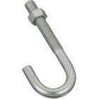 National Hardware 3/8 In. x 3-3/4 In. Zinc J Bolt Image 1