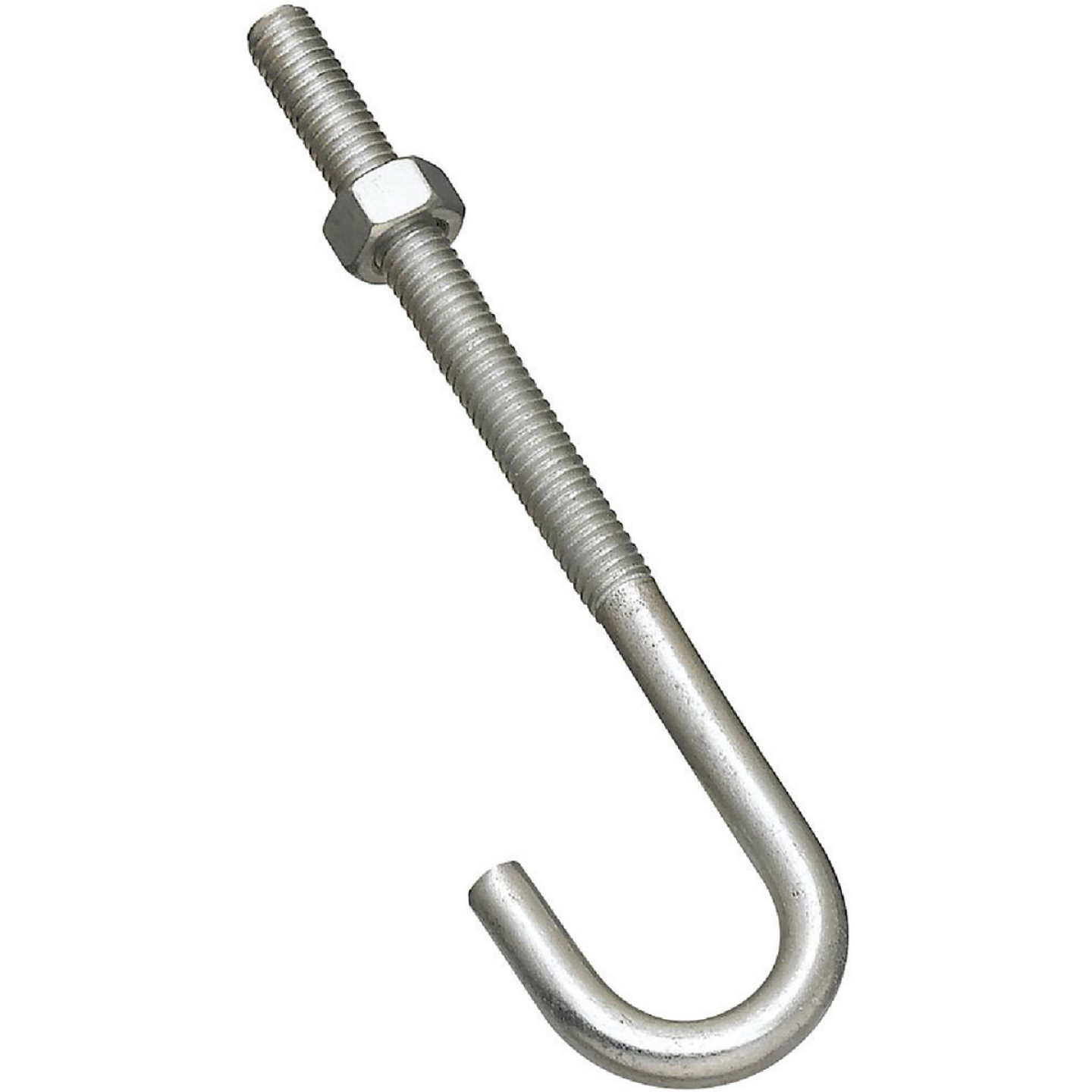 National Hardware 5/16 In. x 5 In. Zinc J Bolt Image 1
