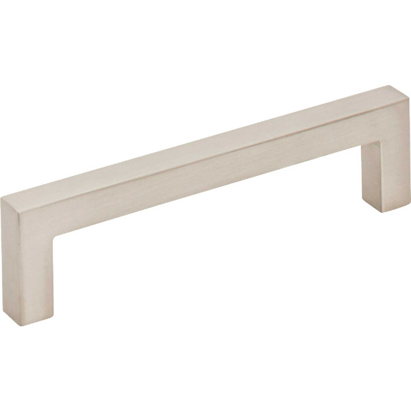 Elements Stanton 4-1/8 In. Overall Length Satin Nickel Square Cabinet Bar Pull Image 1
