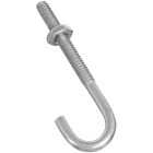 National Hardware 3/16 In. x 2-1/2 In. Zinc J Bolt Image 1