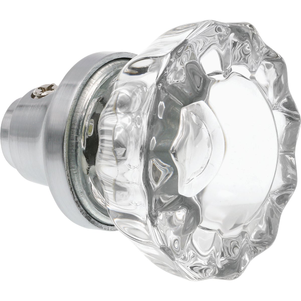 Defender Security 2 In. Glass Door Knob & Spindle Set Image 3