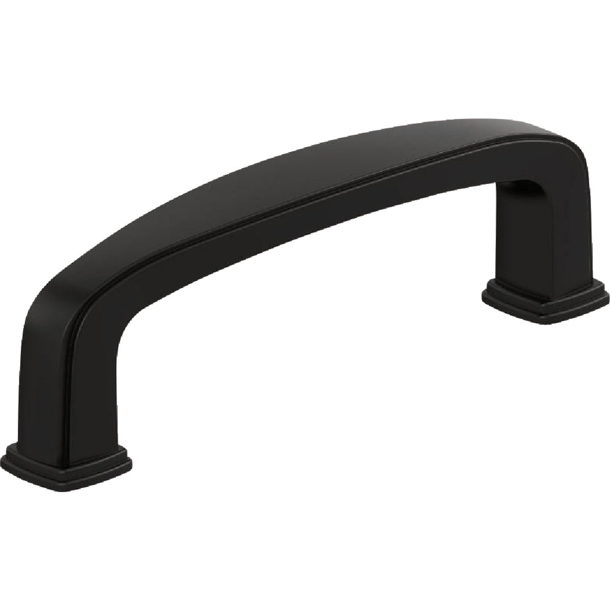 Amerock Everyday Basics Franklin 3 In. Matte Black Cabinet Pull (6-Pack)