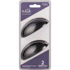 KasaWare 3-11/16 In. L. Matte Black 3 In. Center-to-Center Cup Pull (2-Pack) Image 2
