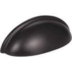 KasaWare 3-11/16 In. L. Matte Black 3 In. Center-to-Center Cup Pull (2-Pack) Image 1