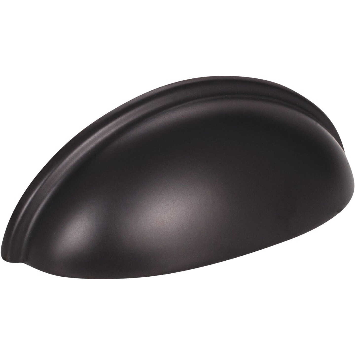 KasaWare 3-11/16 In. L. Matte Black 3 In. Center-to-Center Cup Pull (2-Pack) Image 1