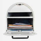 Gibraltar Reliant White Locking Post Mount Mailbox Image 2