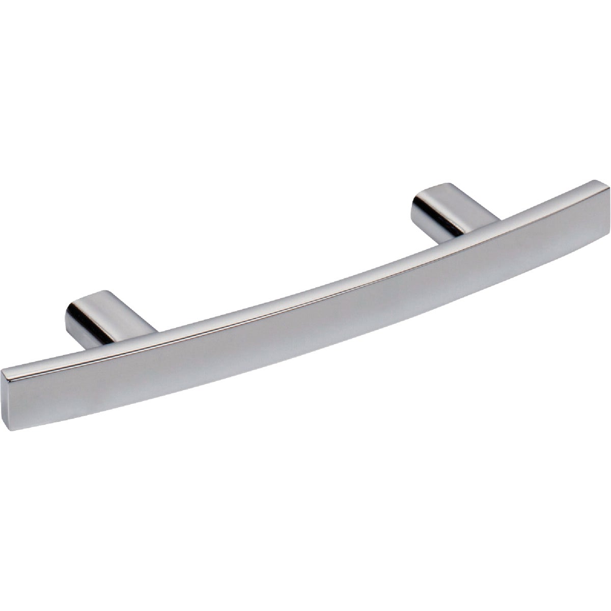 Elements Thatcher 5-1/4 In. Overall Length Polished Chrome Curved Cabinet Bar Pull