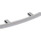 Elements Thatcher 5-1/4 In. Overall Length Polished Chrome Curved Cabinet Bar Pull Image 1