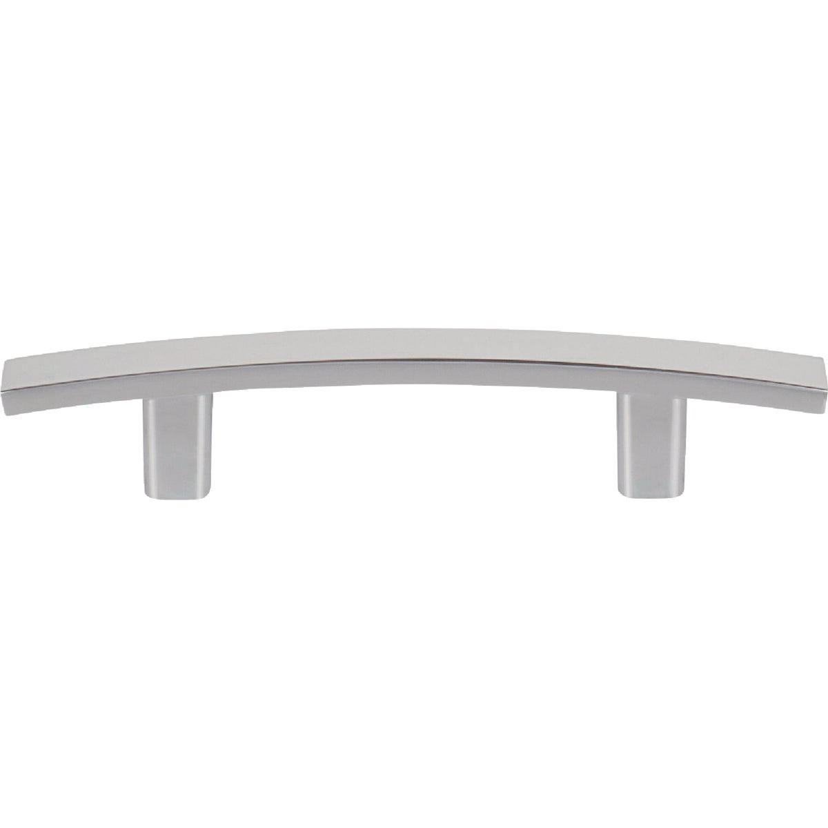Elements Thatcher 5-1/4 In. Overall Length Polished Chrome Curved Cabinet Bar Pull Image 2
