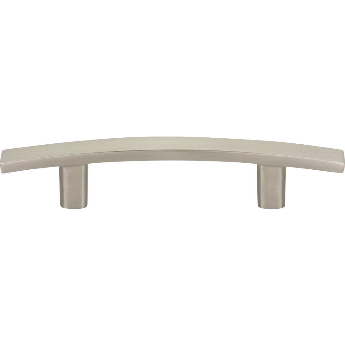 Elements Thatcher 5-1/4 In. Overall Length Satin Nickel Curved Cabinet Bar Pull Image 2