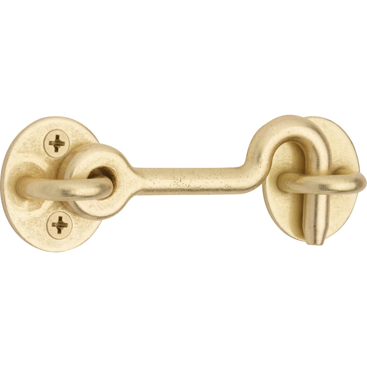 National Hardware Matte Brushed Gold Door Privacy Hook