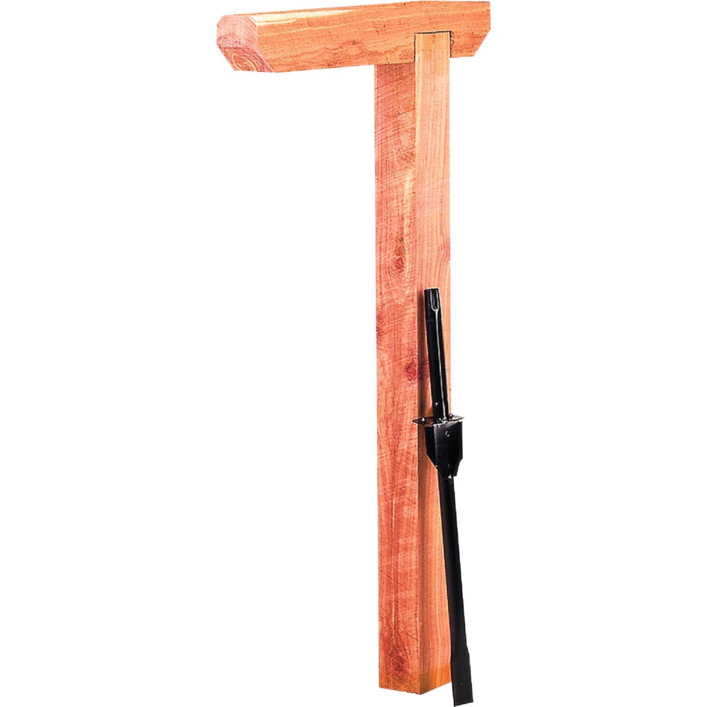 Gibraltar Red Cedar Drive-In Mailbox Post Kit Image 1