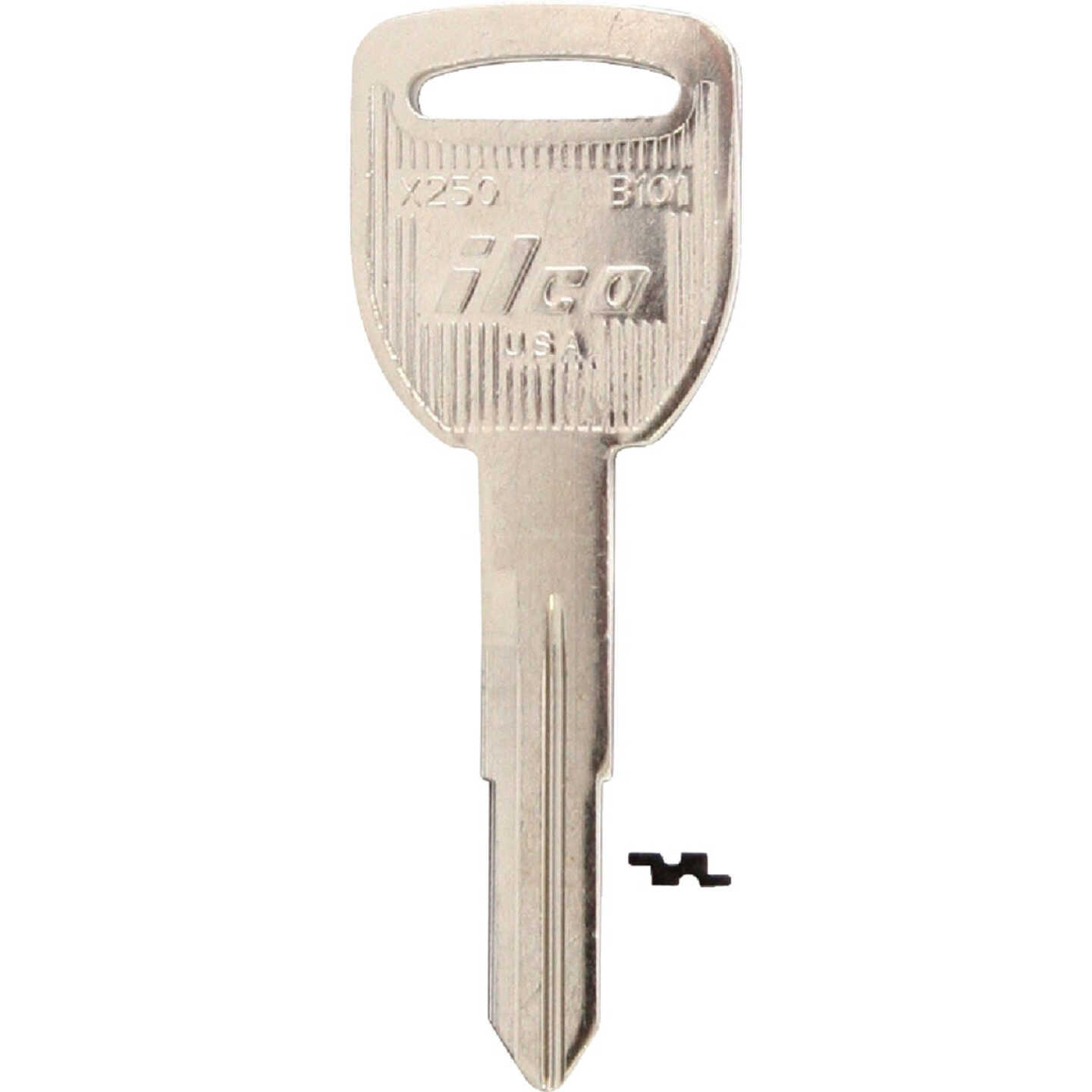 ILCO Honda Nickel Plated Automotive Key, B101 / X250 (10-Pack) Image 1