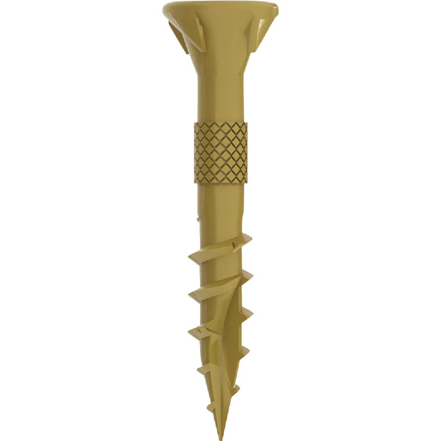 Grip-Rite DeckForce PrimeGuard Nano #8 x 1-1/4 In. Star Drive Gold Screw (5 Lb.) Image 3
