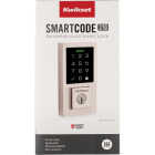 Kwikset SmartCode 270 Contemporary Touchpad Electronic Deadbolt With SmartKey, Satin Nickel Image 2