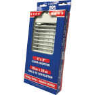 United States Hardware 4 In. x 8 In. x 1-5/16 In. White Steel Floor Register Image 3