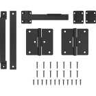 National Hardware 4-Piece Black Modern Gate Kit Image 1