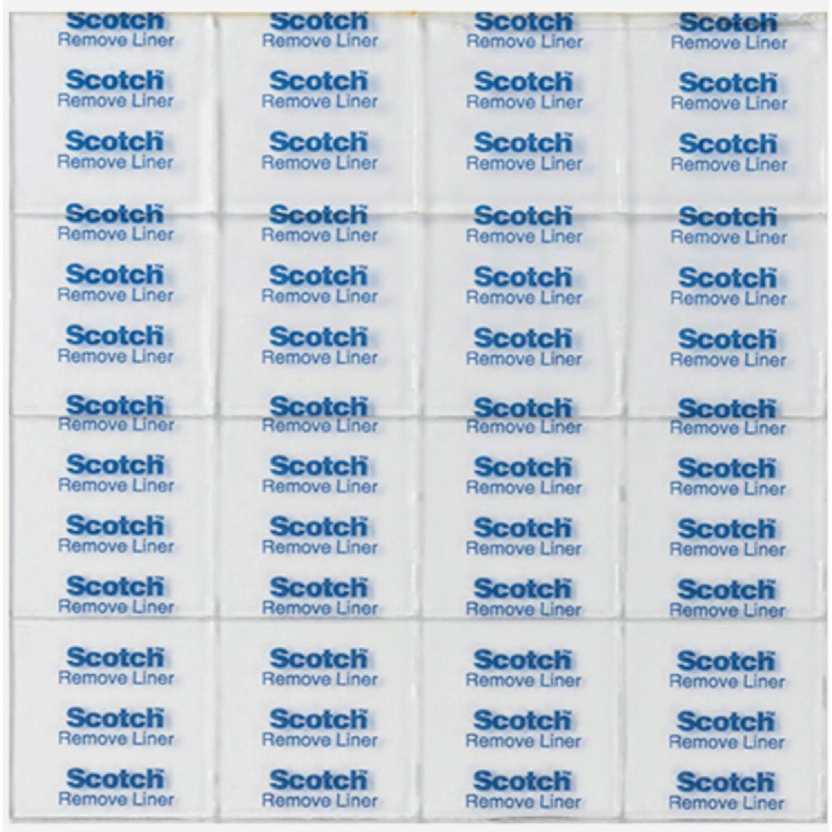 Scotch 0.68 In. x 0.68 In. 1 Lb. Capacity Removable Mounting Squares (35-Pack) Image 4