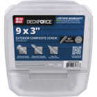 Grip-Rite DeckForce 3 In. Composite Harbor Gray Deck Screw (5 Lb.) Image 1