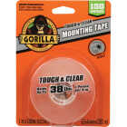 Gorilla 1 In. x 150 In. Tough & Clear Double-Sided Mounting Tape (38 Lb. Capacity) Image 1