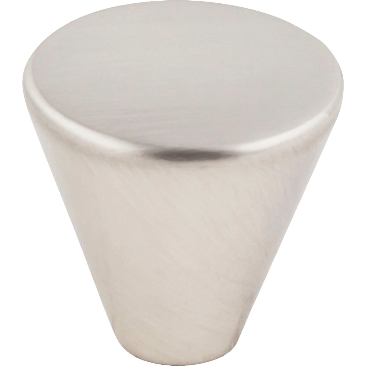 KasaWare 1 In. Diameter Satin Nickel Cone Knob (10-Pack)