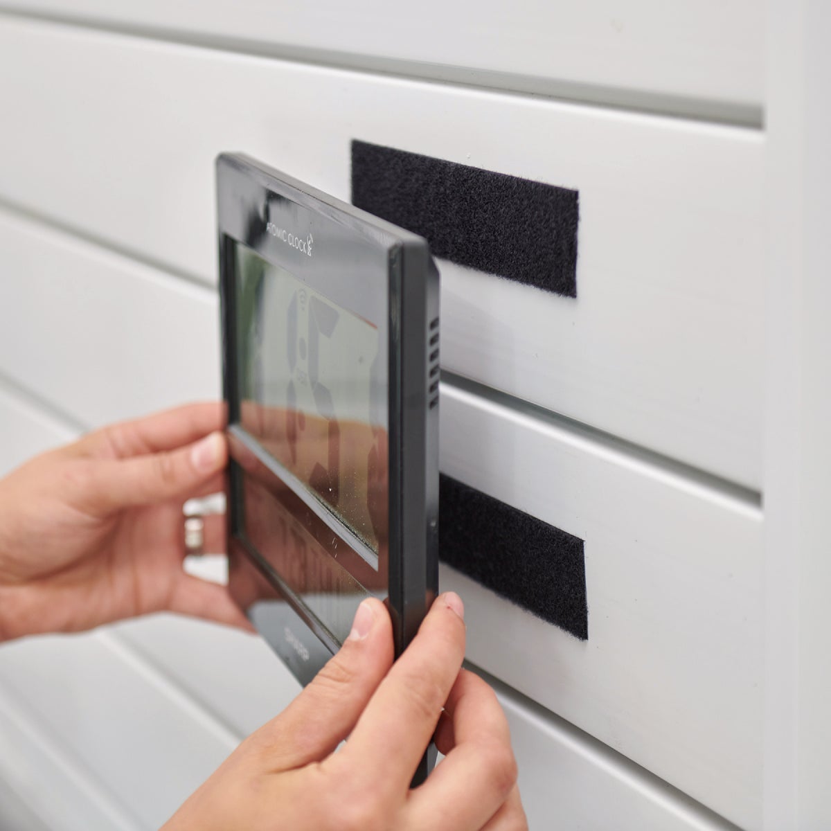 Wrap-It Storage Stick 'Em 2 In. x 10 Ft. Industrial Strength Black Hook & Loop Roll Image 3