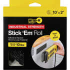 Wrap-It Storage Stick 'Em 2 In. x 10 Ft. Industrial Strength Black Hook & Loop Roll Image 5