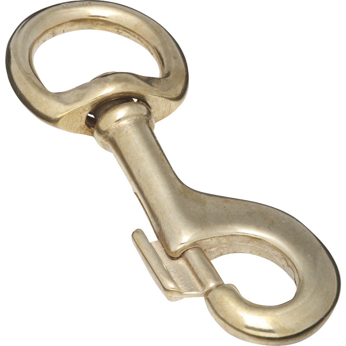 National Hardware 1-1/4 In. x 5 In. Bronze Bolt Swivel Round Eye Snap