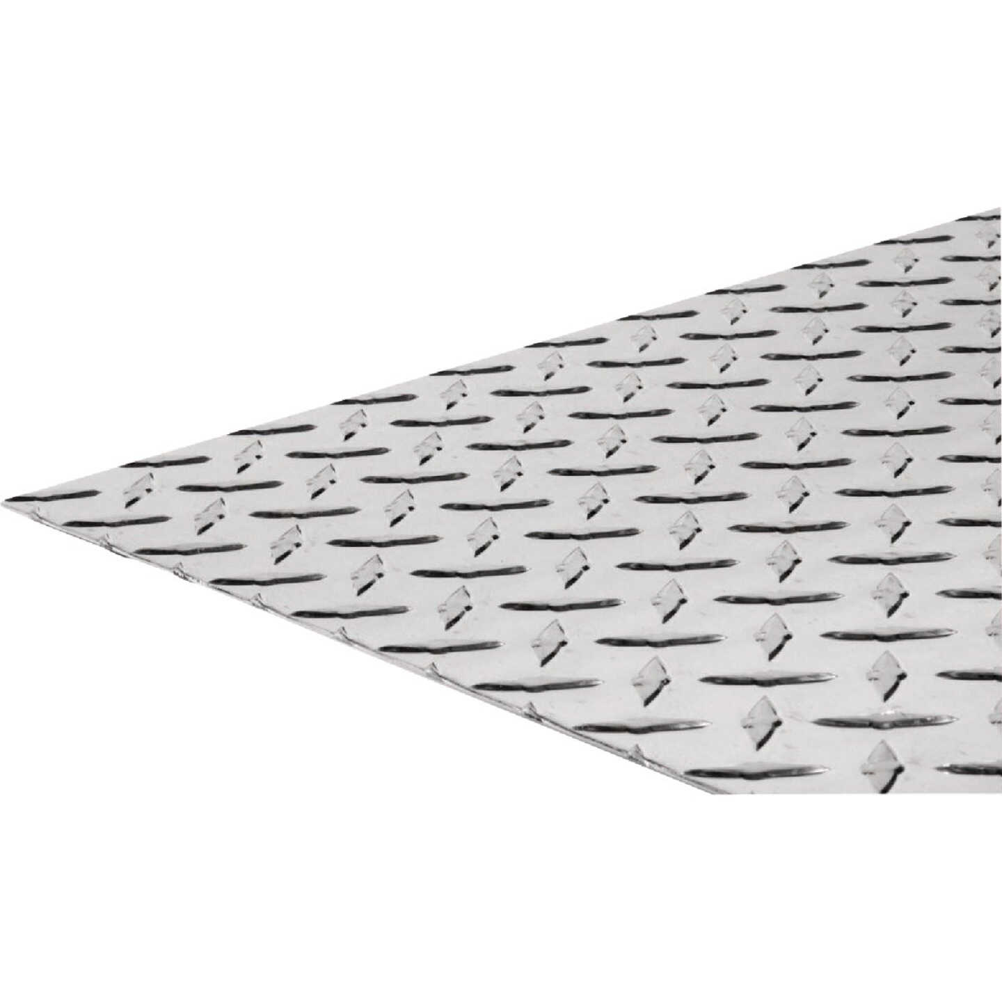 Hillman SteelWorks 0.063 In. x 12 In. x 24 In. Aluminum Tread Plate Image 1