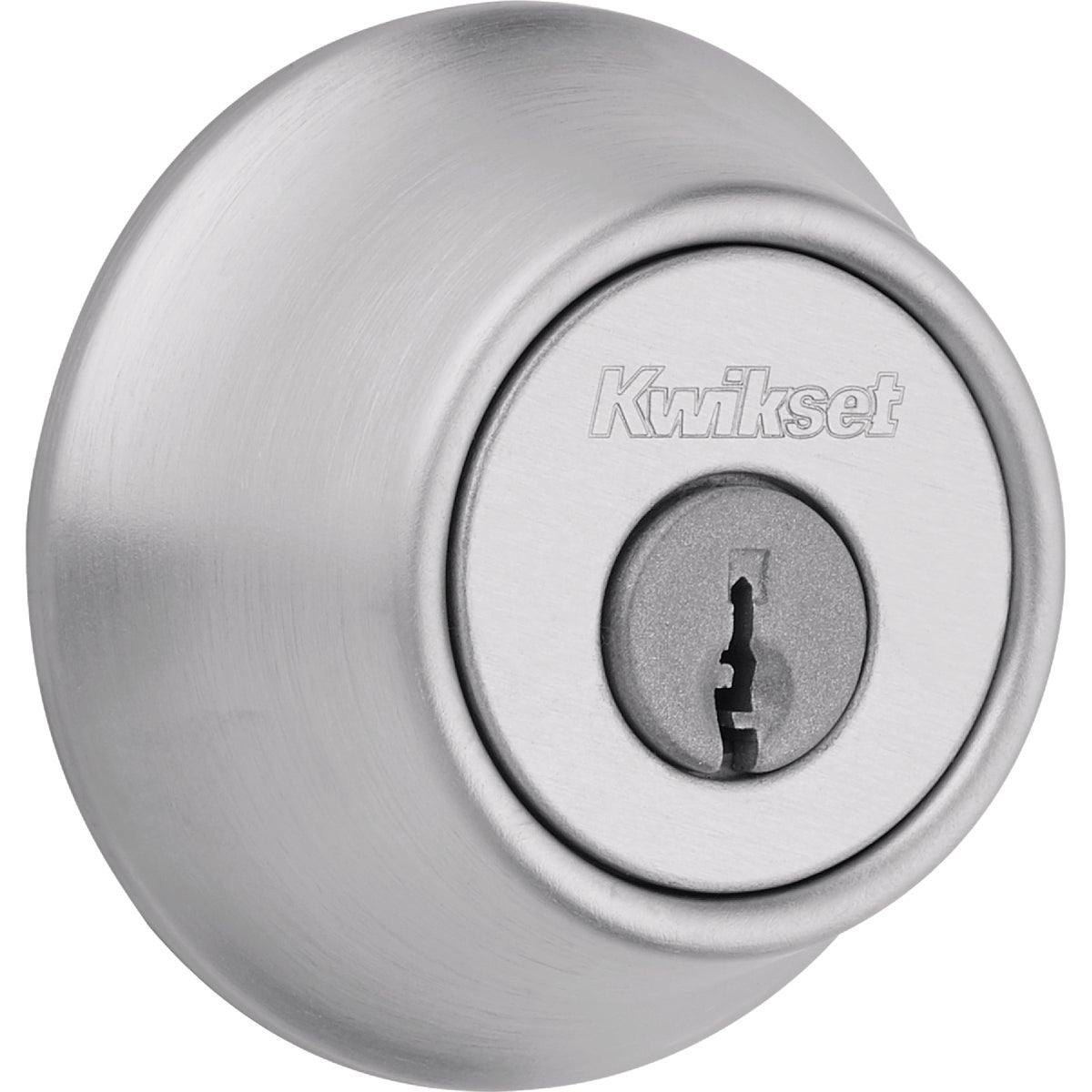 Kwikset 665 Deadbolt, Keyed Both Sides, in Satin Chrome