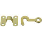 National Hardware Solid Brass Hook And Staple (2 Count) Image 1
