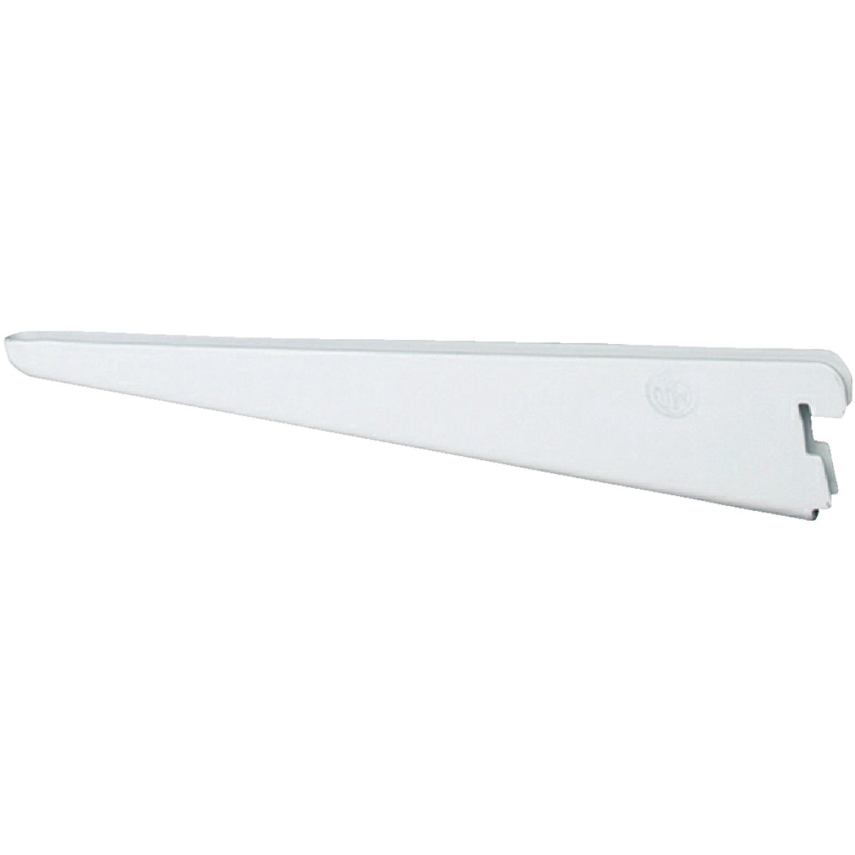 FreedomRail 8-1/2 In. White Twin-Track Shelving Bracket Image 1