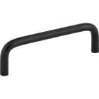 Elements Torino 4-5/16 In. Overall Length Matte Black Cabinet Wire Pull Image 1