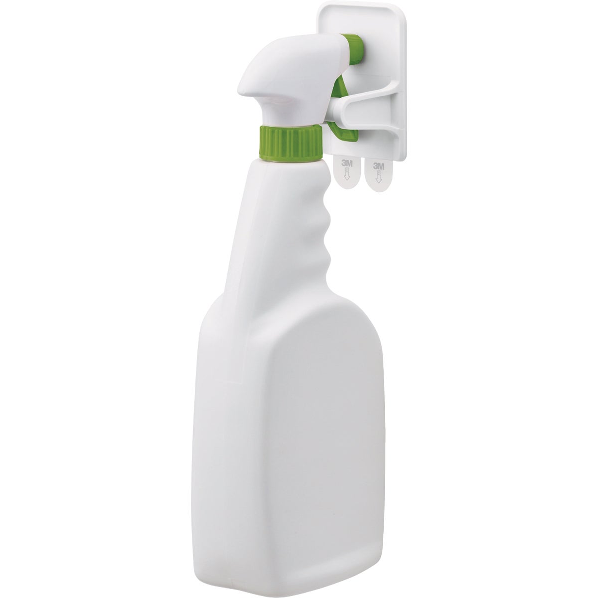 Command Spray Bottle Hanger, White, 1 Hanger, 2 Large Strips Image 2