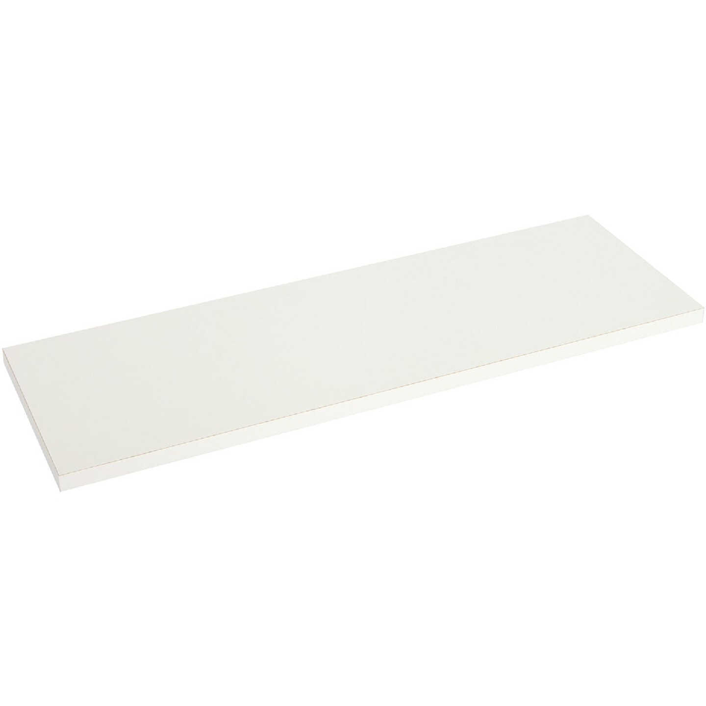 Knape & Vogt 12 In. x 72 In. White All-Purpose Shelf Image 1