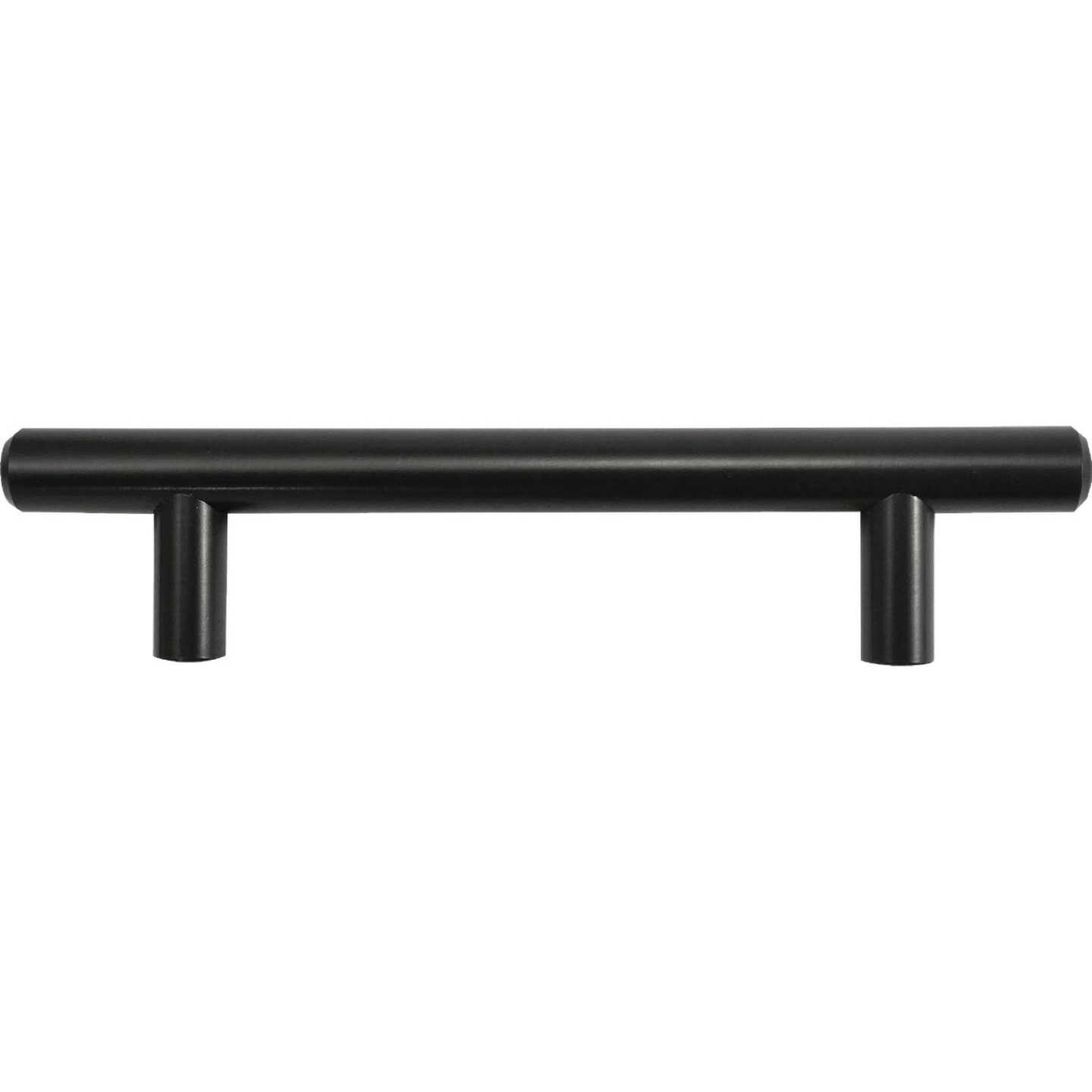 Laurey Melrose 3-3/4 In. Center-To-Center Matte Black T-Bar Cabinet Drawer Pull Image 3