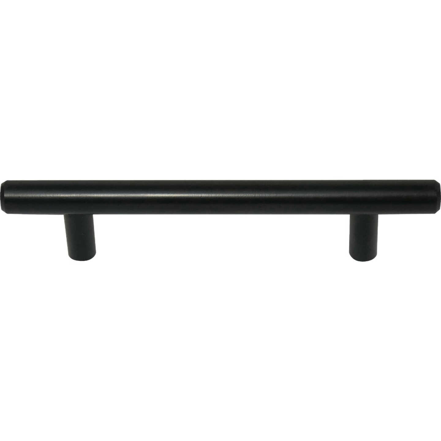 Laurey Melrose 3-3/4 In. Center-To-Center Matte Black T-Bar Cabinet Drawer Pull Image 1