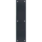 Tell 3.5 In. x 15 In. Matte Black Push Plate Image 1