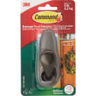 Command Outdoor Forever Classic Large Metal Hook with Foam Strips, Oil Rubbed Bronze, 1 Hook, 2 Strips Image 7