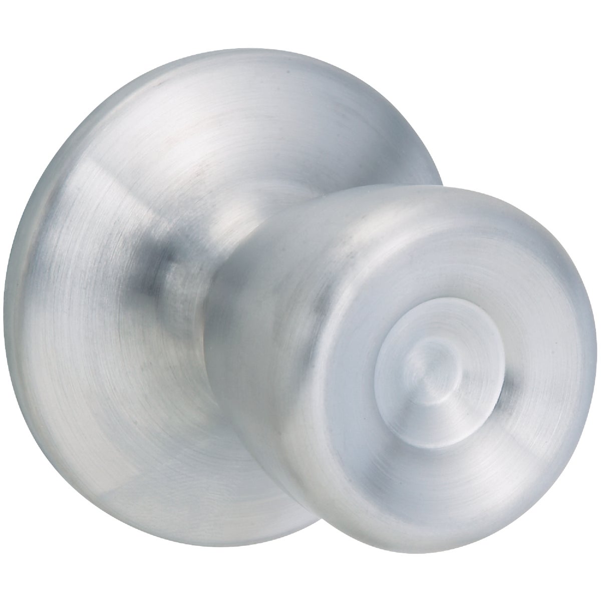 Steel Pro Satin Chrome Hall & Closet Door Knob Image 1