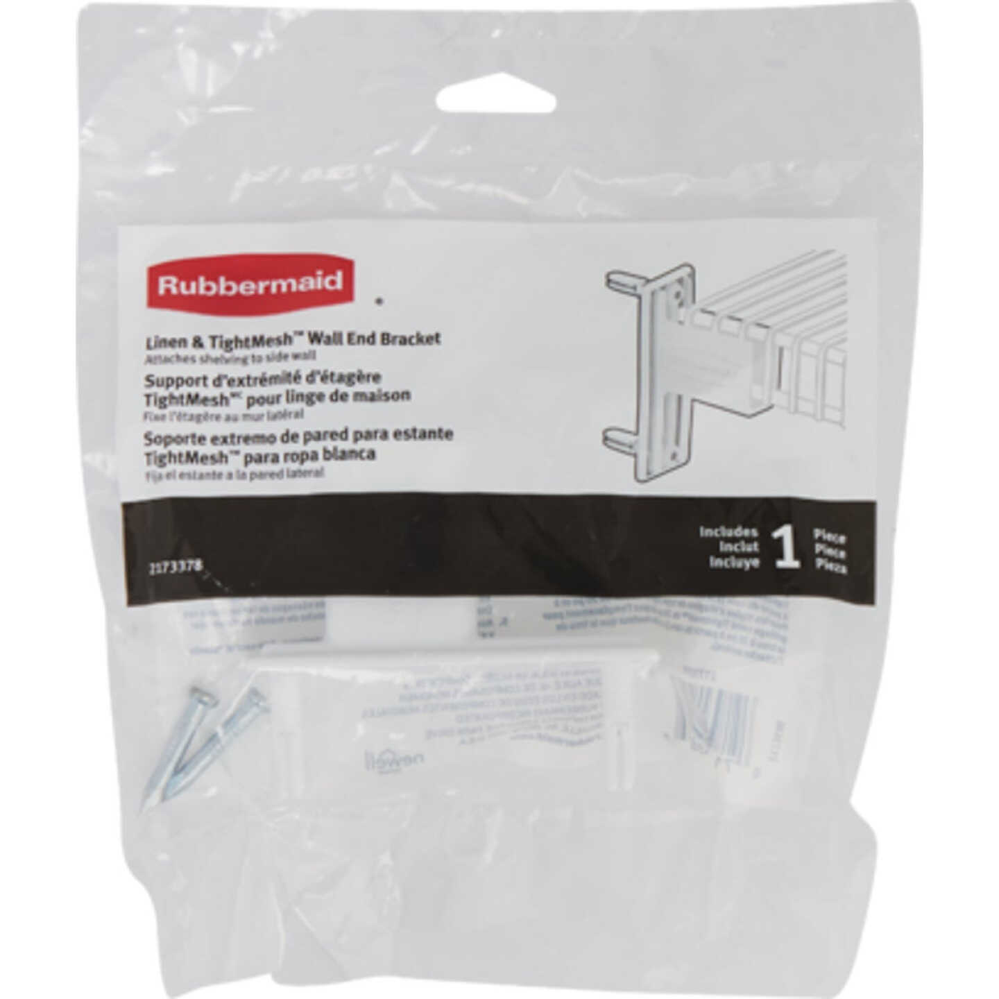 Rubbermaid Linen & Tightmesh Wall Bracket Image 2