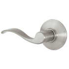 Schlage Accent Left-Handed Satin Nickel Dummy Door Lever Image 1