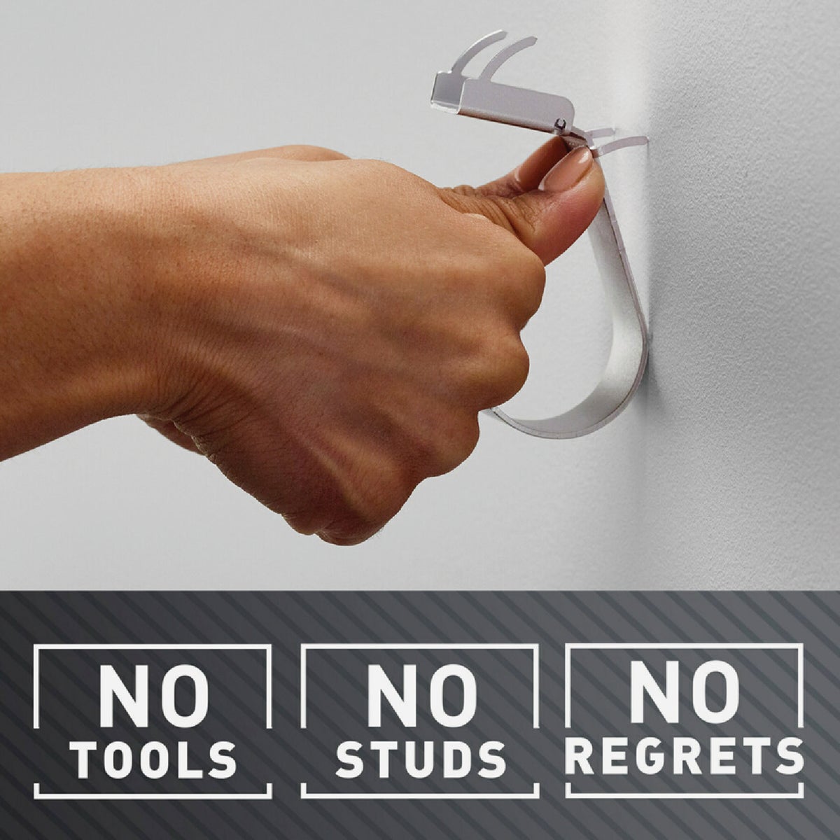 3M Claw 25 Lb. Silver Drywall Hook Image 5